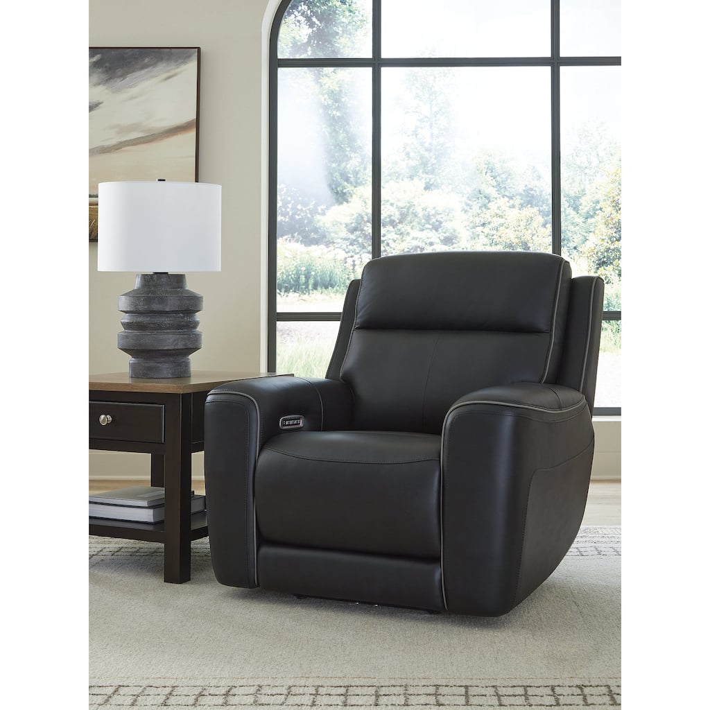 Signature Design by Ashley 5Z-Dreamlight Black Power Recliner