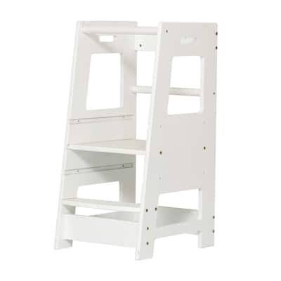 Toddler Standing Tower Kitchen Step Stool - 35.43" * 4.13" * 19.69"