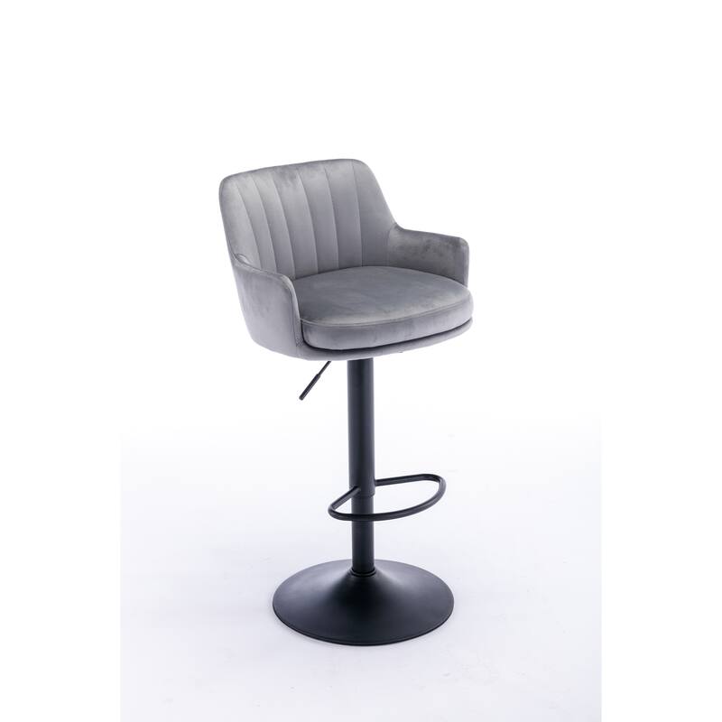 Bar Stools Set of 2,Adjustable Barstools with Back and Footrest, Counter Height Bar Chairs for Kitchen,Pub