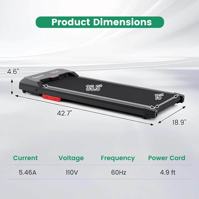 3 in 1 Desk Treadmill Walking Pad 340LBS Under Desk Treadmill