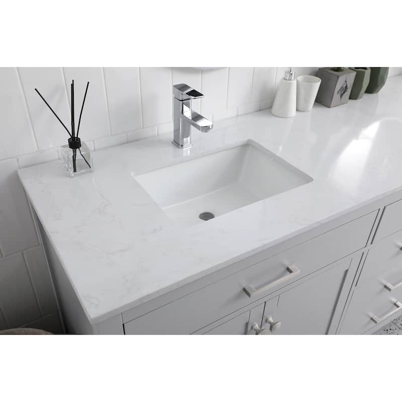 Prestige 54 - 72 Inch Double Bathroom Vanity