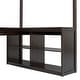 preview thumbnail 52 of 52, Wooden Full Loft Bed with U-shaped Desk,Storage Compartments and Tri-fold Mirror