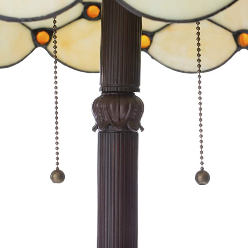 Tiffany-style Jewel Floor Lamp