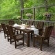 preview thumbnail 2 of 2, Lehigh 7-piece Outdoor Dining Set - 42" x 84" Table, Dining Height