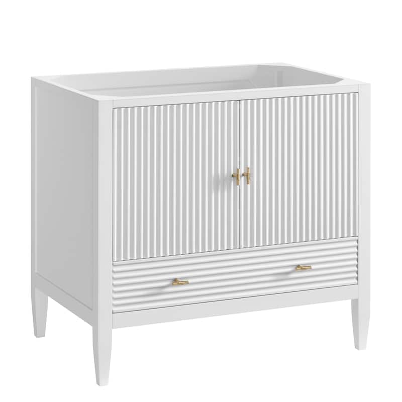James Martin Vanities Myrrin 36" Vanity, Bright White