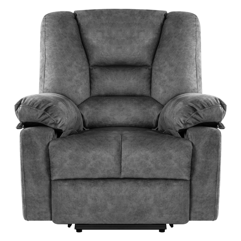 Heavy Duty Power Lift Velvet Recliner Chair for Elderly with Massage heating
