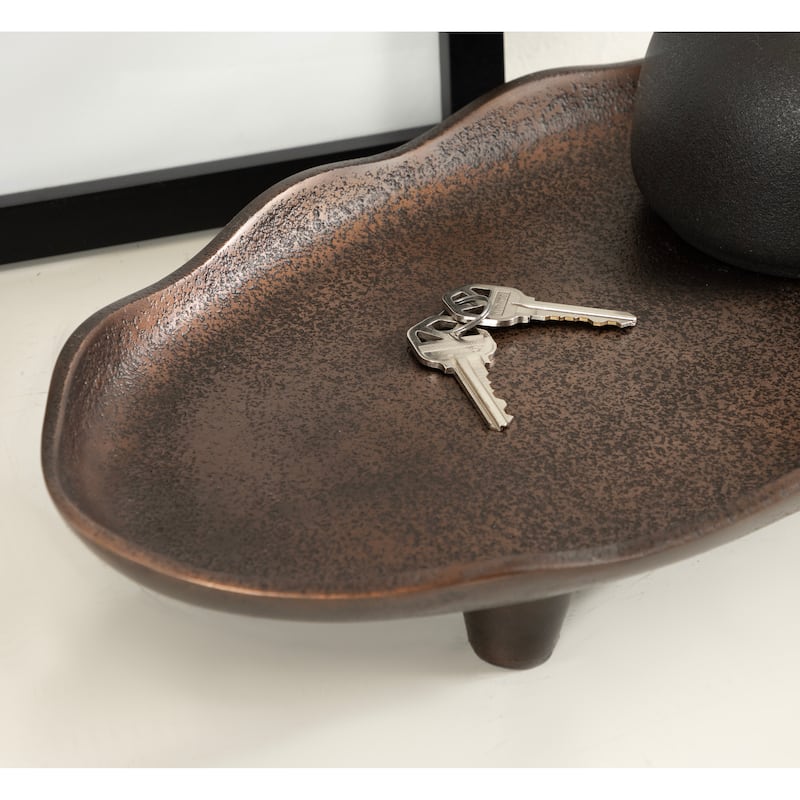 Kate and Laurel Alessia Oval Decorative Tray