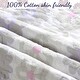 preview thumbnail 5 of 9, Lola Floral Pink Grey Cotton Quilt Bedding Set