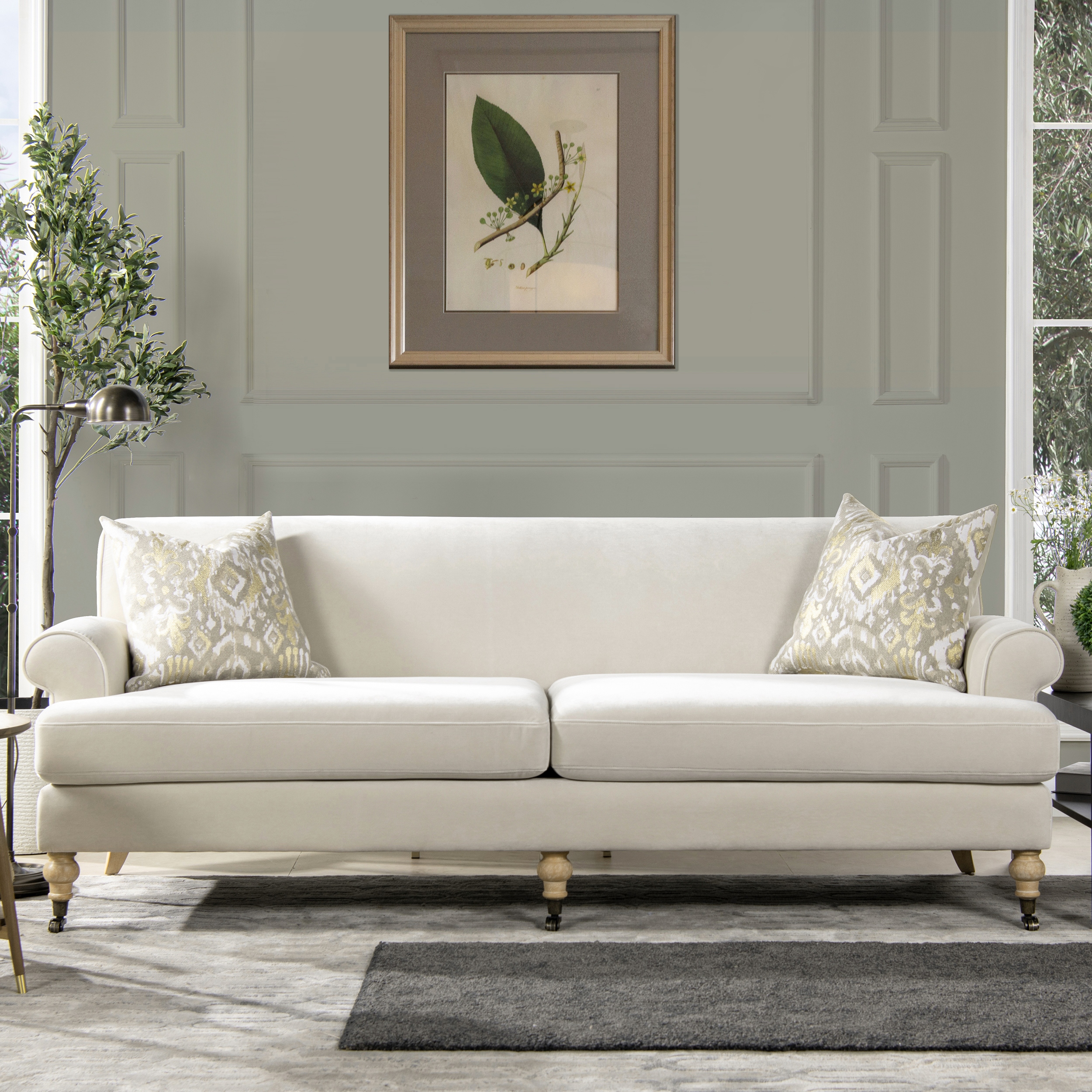 Lawson sofa with cushions outlet