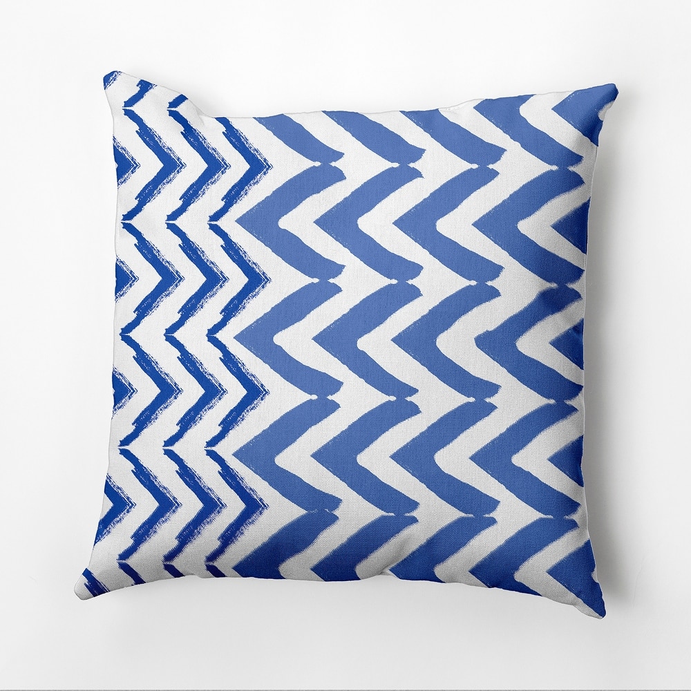 Jagged Graffiti Outdoor Pillow