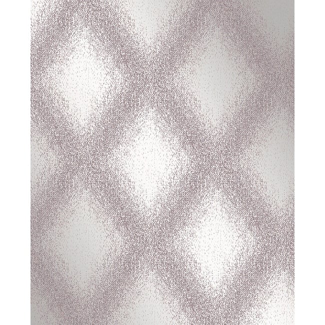 Decorline Peoria Purple Diamond Weave Wallpaper - 20.5in x 396in x 0.025in