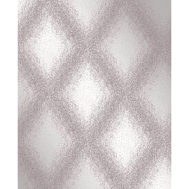 Decorline Peoria Purple Diamond Weave Wallpaper - 20.5in x 396in x 0.025in
