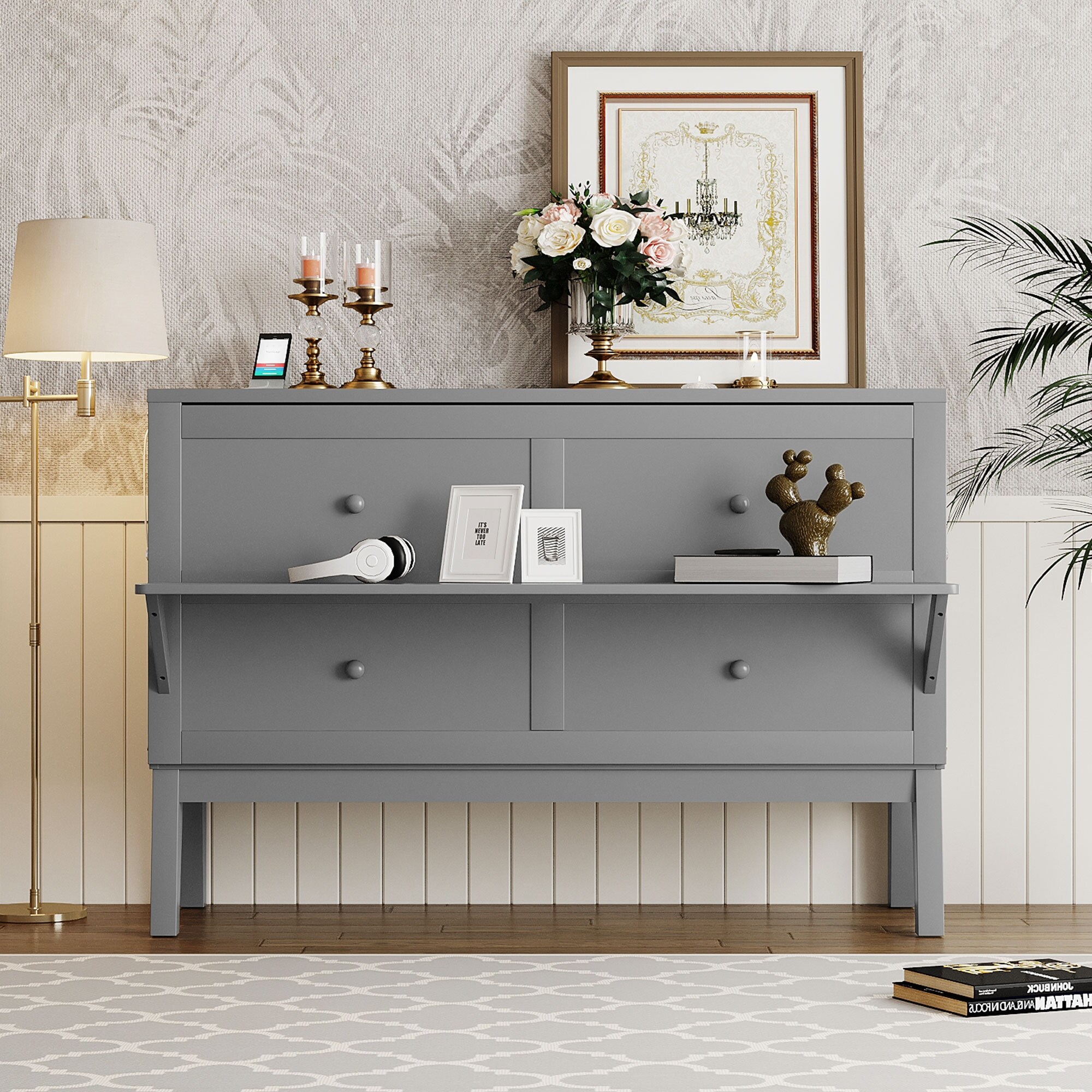 Console shop murphy bed
