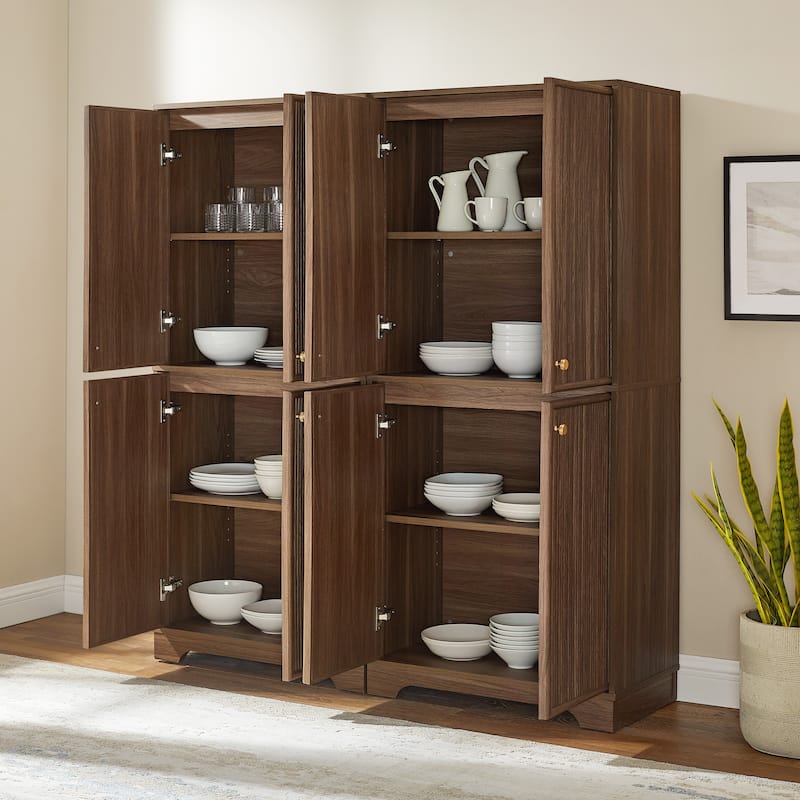 Crosley Naomi 2-Piece Kitchen Storage Pantry Set