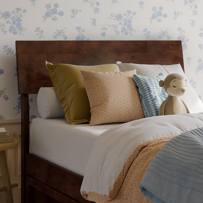 Norla Wood Platform Bed with Storage Drawers