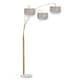 Option Antique Brass/ Brown_White Shade