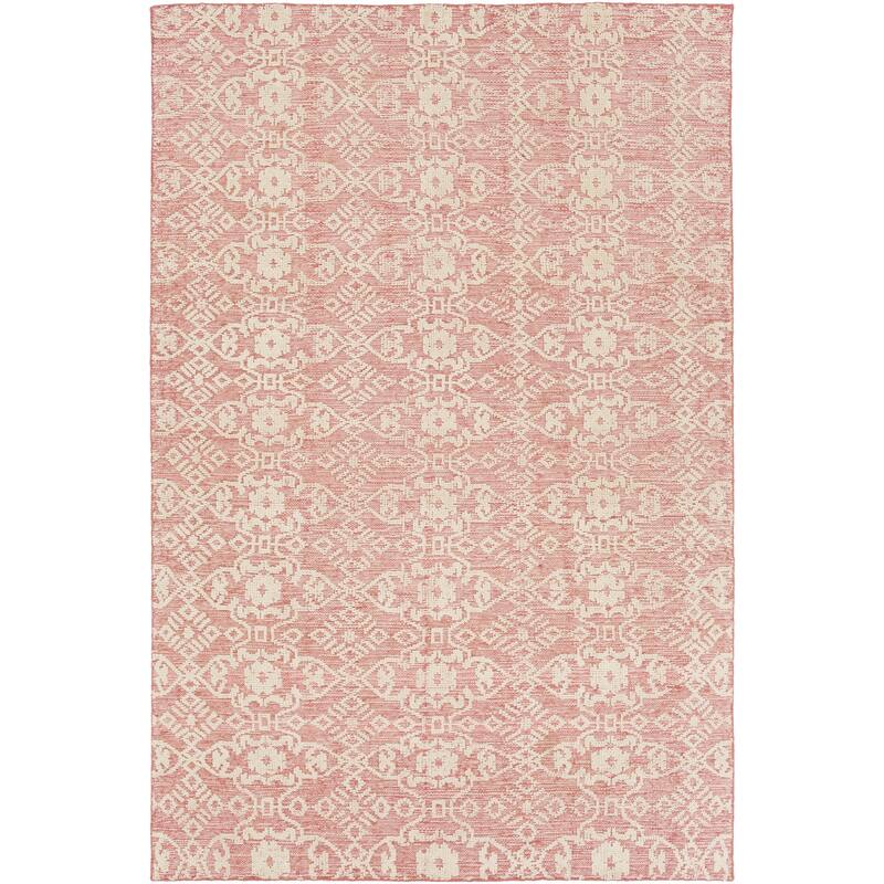 Hand-Knotted Forbach Wool/Cotton Area Rug