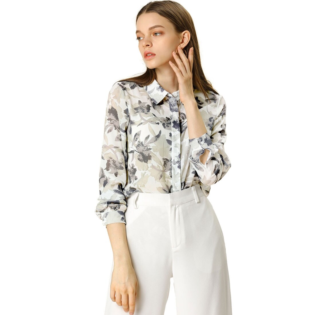 floral print shirt womens