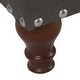 preview thumbnail 3 of 12, Copper Grove Raush Tufted Linen Storage Bench