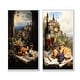 preview thumbnail 2 of 3, Designart "Italian Wine Savory Journey" Wine Framed Art Set Of 2 - Traditional Wall Art Set Brown Wall Decor 2 Pieces