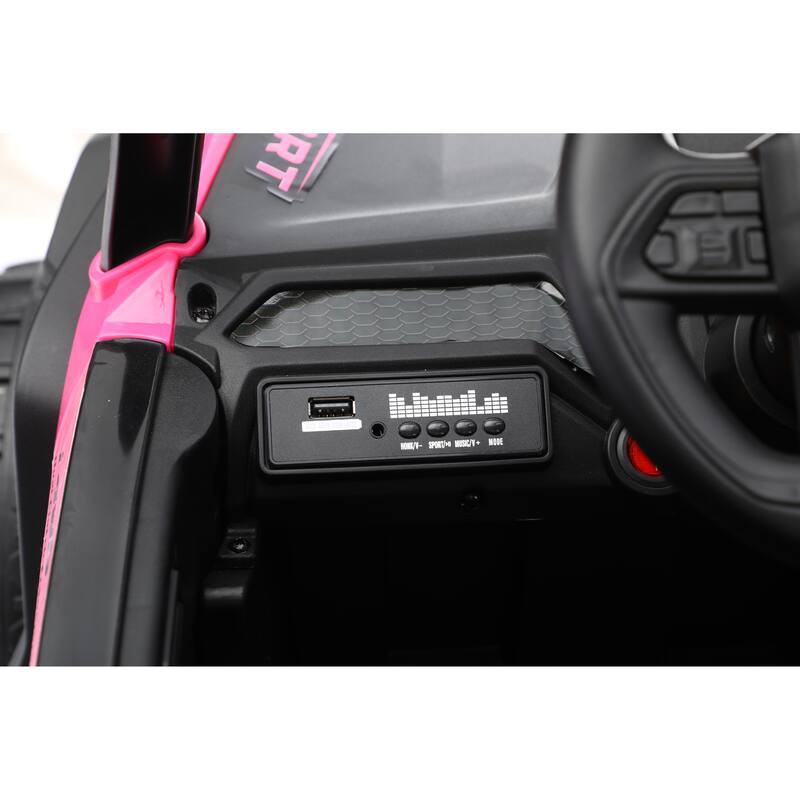 Ride On Car, Kids Electric UTV Car, Ride On Car For Kids,12V Ride On Utv Toy Electric Car With Remote Control