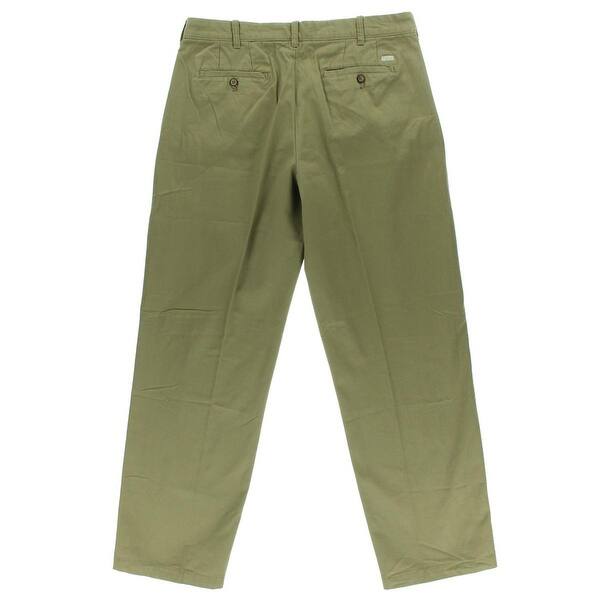 Shop Izod Mens Saltwater Casual Pants Twill Classic Fit