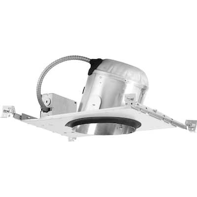 6 in. Steel Recessed Slope Ceiling Non-IC New Construction Housing for 6 in. Trim - Medium