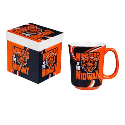 Chicago Bears, 14 oz Ceramic Coffee Mug w/ Gift Box