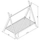 preview thumbnail 5 of 4, Fultonville Pink Twin Metal Frame Tent Bed