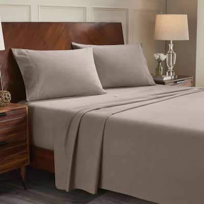 Blue Nile Mills Flannel Cotton Deep Pocket Sheet Set