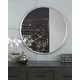 preview thumbnail 2 of 15, Martin Svensson Home 30" Framed Round Wall Mirror Antique Pewter