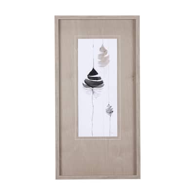 Rain of Leaf II Framed Art Print