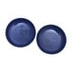 preview thumbnail 2 of 0, Novica Handmade Round Blue Ceramic Bowls (Pair)
