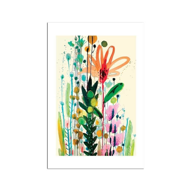 Laredo Fine Art Paper Print by Sylvie Demers - Multi