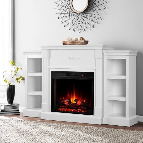 Shop Belleze 28 1400w Electric Fireplace Insert Stove Heater