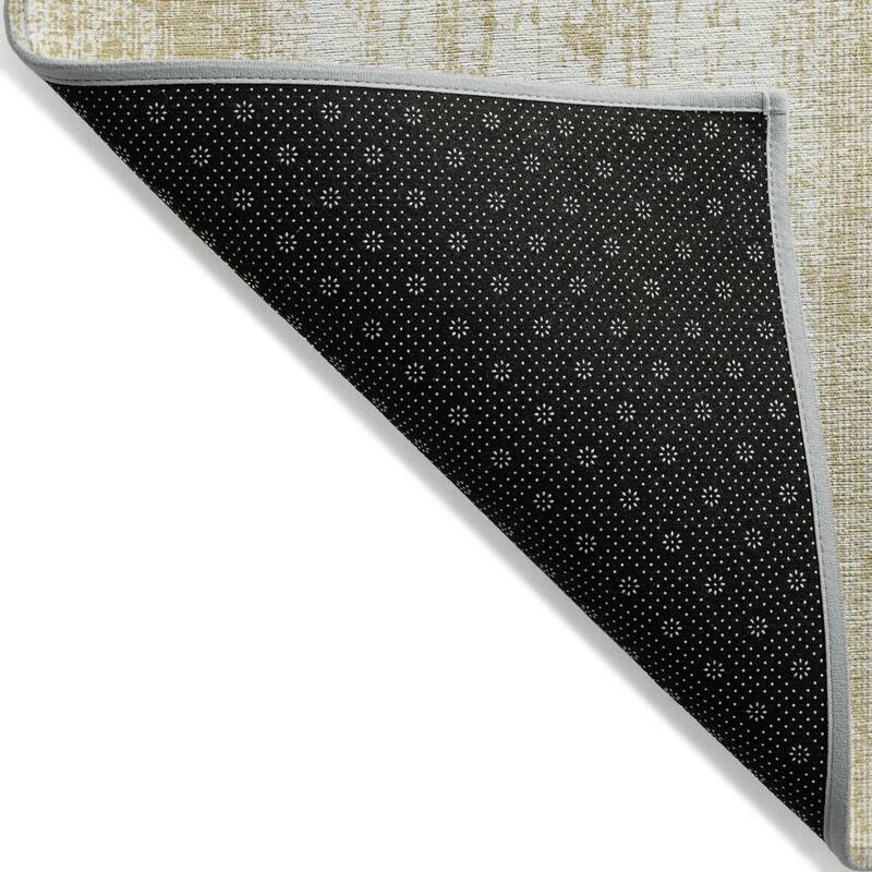 HomeRoots Striped Transitional Rectangle Outdoor Rug