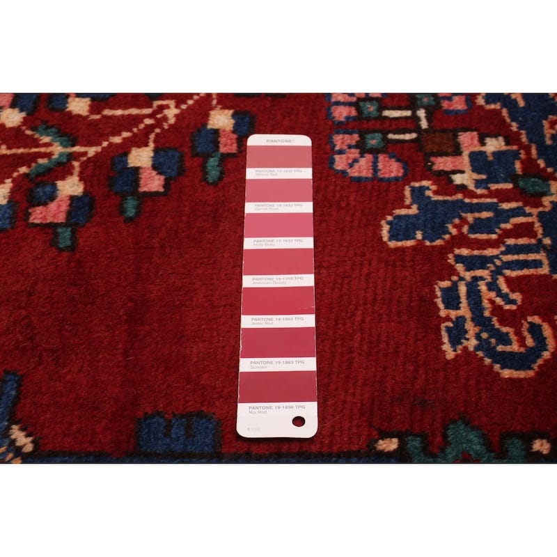 ECARPETGALLERY Hand-knotted Konya Anatolian Red Wool Rug - 5'0 x 9'10