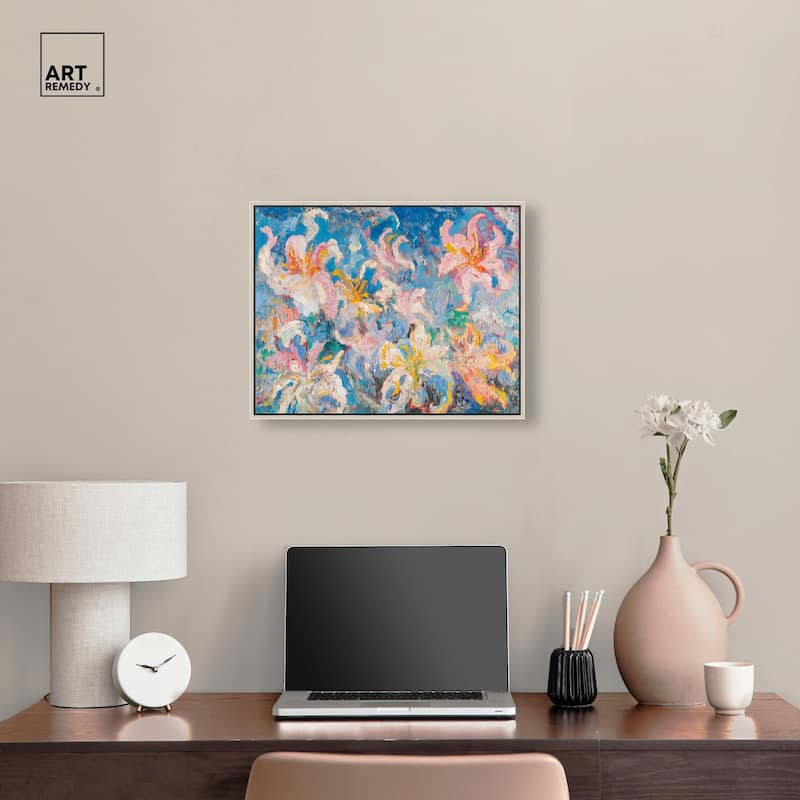 Pastel Riot I Canvas by Art Remedy