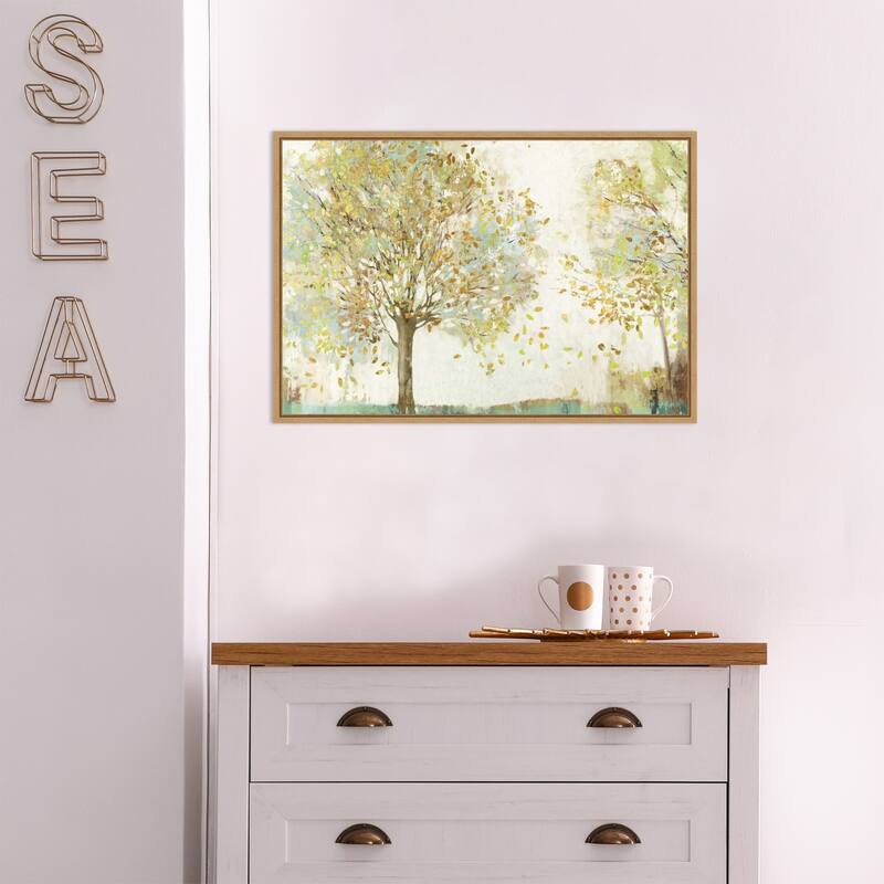 Canvas Art Framed 'Outdoor' by Allison Pearce 23 x 16-inch