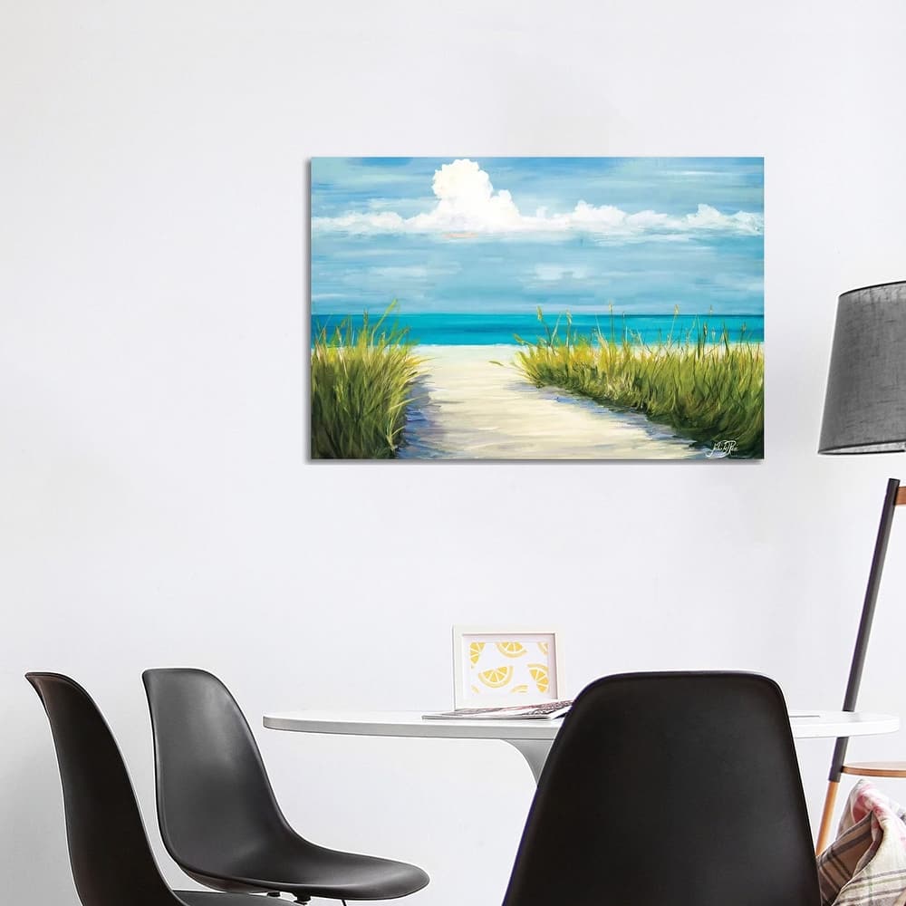 iCanvas "Beach Scene I" by Julie Derice Canvas Print