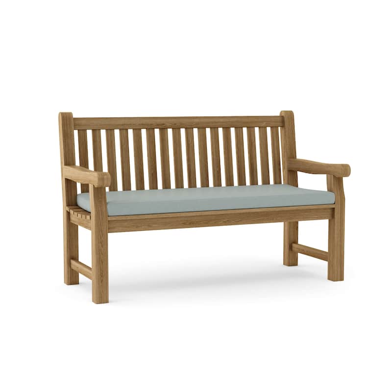 Devonshire Teak Outdoor Bench - N/A - Cast Mist