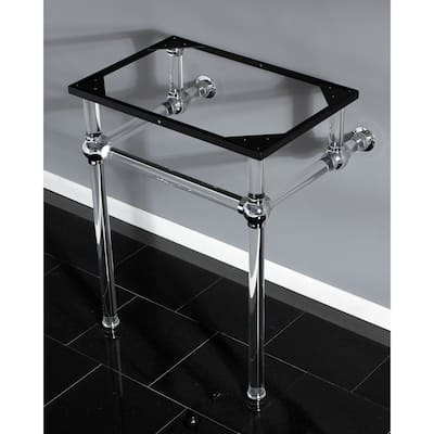Kingston Brass Templeton Acrylic Console Sink Legs