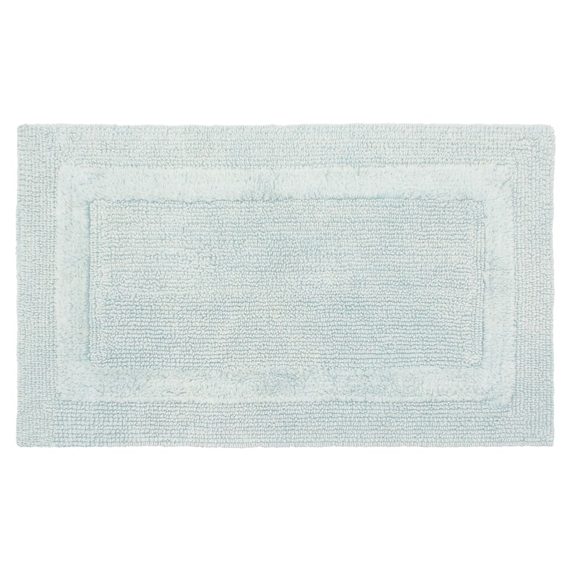 French Connection Stonewash Cotton Bath Rug