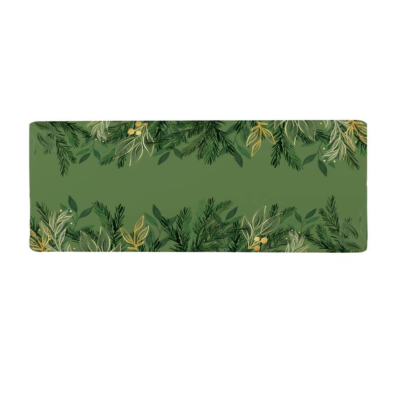Shades of Green Anti-Fatigue Door Mat - 40" x 20"
