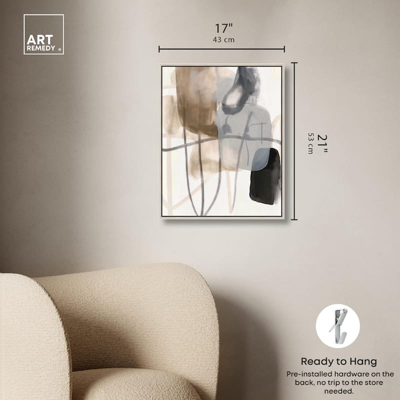 Contemporary Canvas III Canvas by Art Remedy