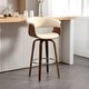 preview thumbnail 177 of 186, 26"/29" Faux Leather Swivel Bar Stools, Wood Counter Stool