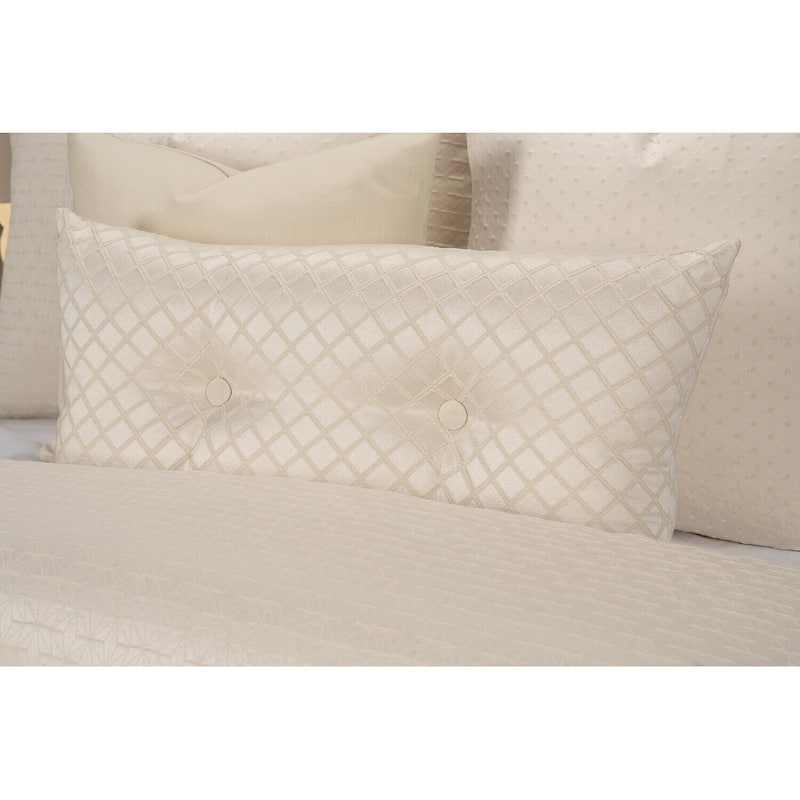 Adam Luxury Jacquard Duvet Cover and Insert Set