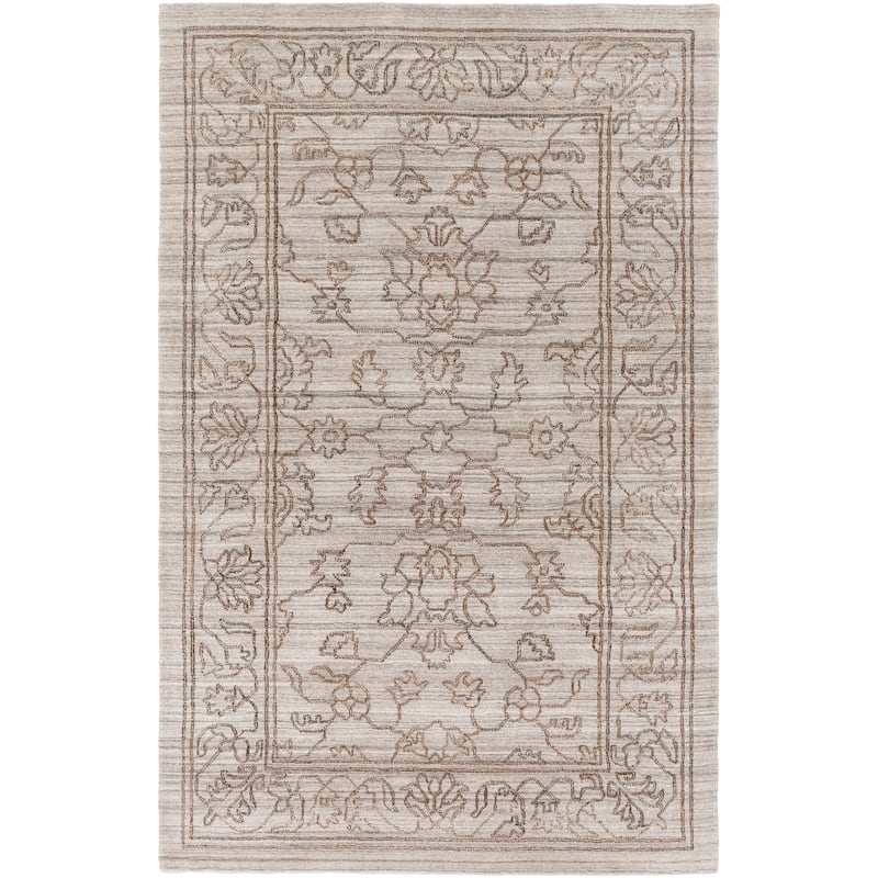 Surya Dove Hand-loomed Viscose Area Rug