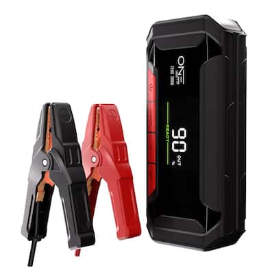 ONE Jump Starter 2000A for Up to 8.5L Gas and 6L Diesel Engines, 20000mAh Capacity with Portable Power Bank