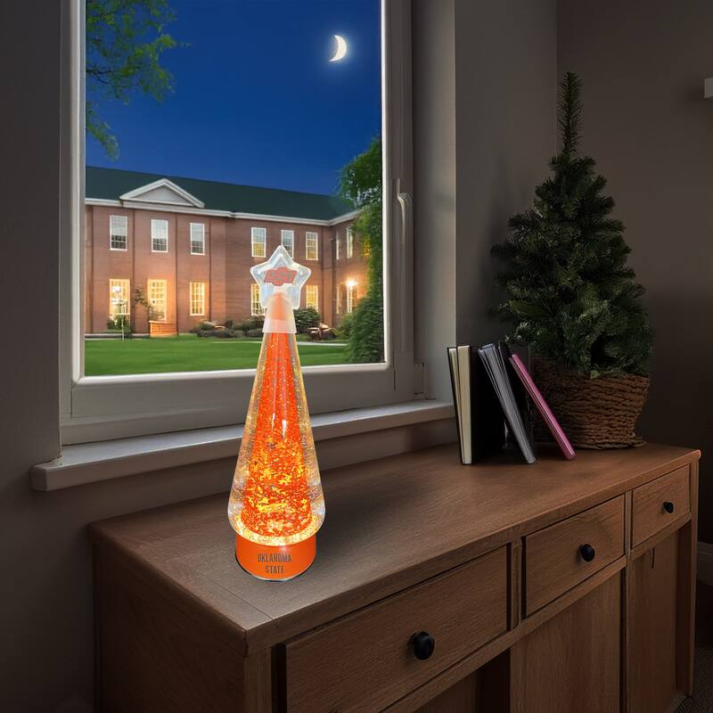 NCAA 12" Oklahoma State Tree Globe